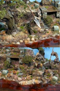 Wolfen Diorama by Jamie