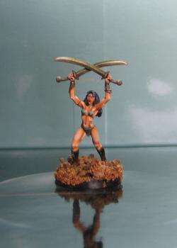 Reaper Barbarian female by Tatoshka