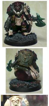 Old-school Space Hulk Librarian converted to Inquisitor by MaltonNecromancer