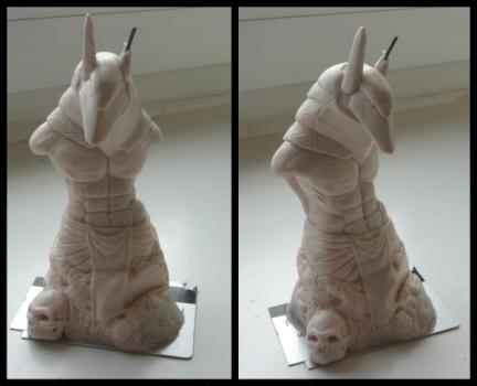 Anubis Statue WIP II by cassiusartstudio