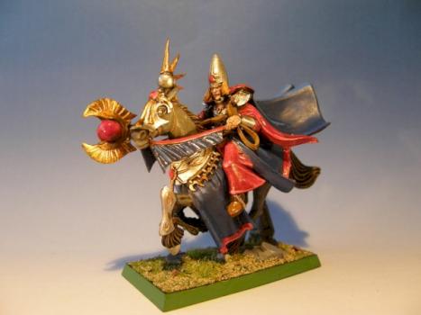 Mounted High Elf Mage by Chaol