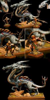 Dark Elves Hydra by Maeve