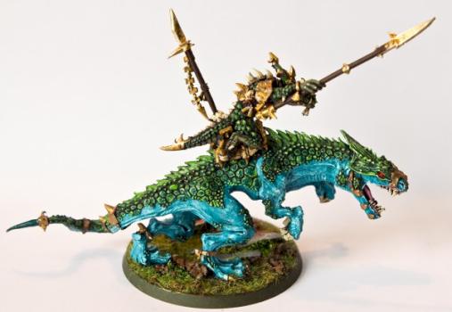 Warhammer lizard. by Cybercoala