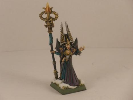dark elf sorceress by jonlaw82