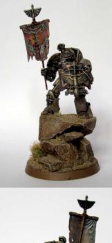 Dark Angels Terminator - Weathering Challenge by Saiyaness