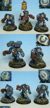ultramarine terminator squad by RAFF