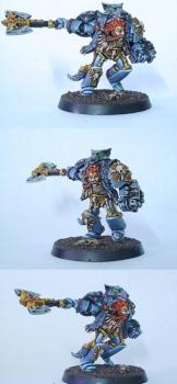 Space Wolves Logan Grimnar by Zuzu