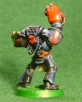 Crimson Fists Captain Cortez by Midge913