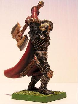 Demon knight with Axe by keyril