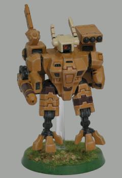 Tau Battlesuit XV8 'Crisis' by Lynxeyed