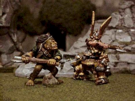 Mordheim Ogre Vs Dwarf King Alrik by 13thwarrior
