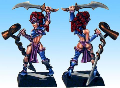 Witch Elf Musician by bogrim