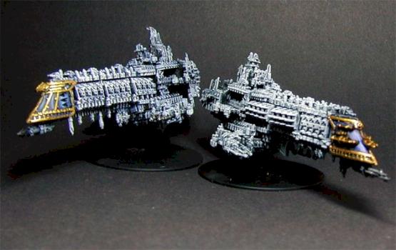 Two BFG Battleships by weina