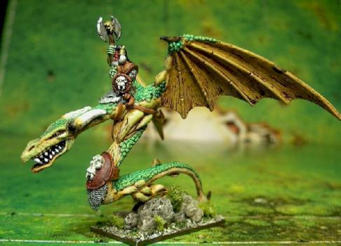 Warmaster Orc Wyvern by antalope