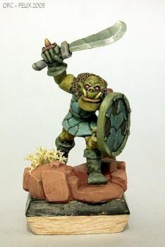 Orc with sword by Felix