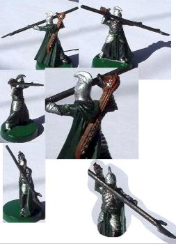 GW LOTR Elf - First painting attempt ever by SirElement