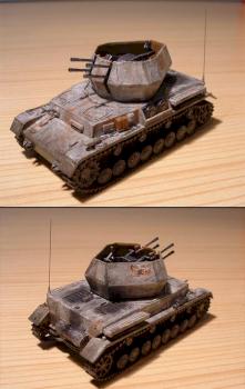 Hasegawa 1/72 20mm Flak Panzer IV - Wirbelwind by Corvus