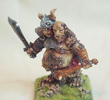 Lardgump, Two-Headed Troll by chaney