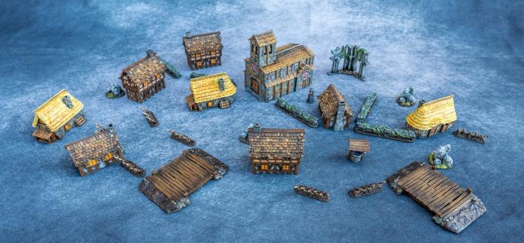 My little village (16mm) by slawter