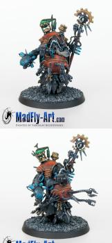 Tech-Priest Manipulus by MadFlyArtStudio