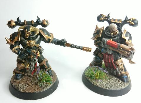 Black Legion Chaos Space Marines by Iamgeorgeous