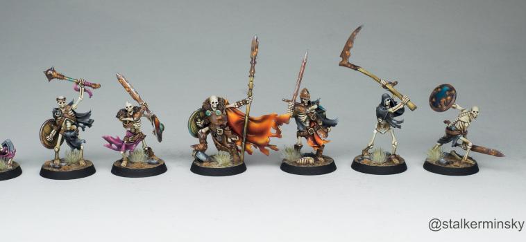 Warhammer Underworlds Sepulchral Guard by stalkerminsky