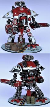 Imperial Knight of house Taranis by Erilium