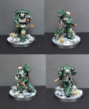 Dark Angels Primaris Lieutenant by Aenarel