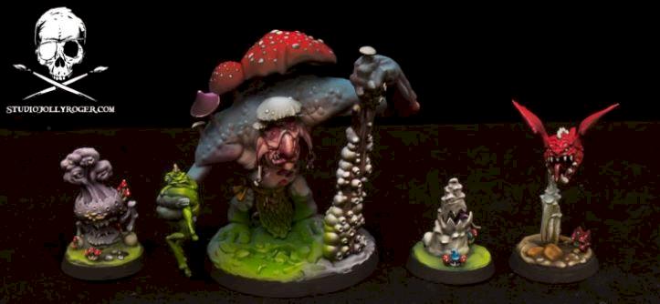 Mushroom Troll by Jolly Roger Studio