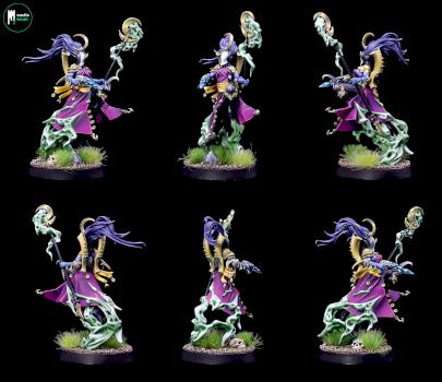Masque of the Soaring Spite Shadowseer conversion by castlebrush