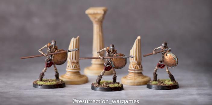Spartoi warriors, Mythic Battles Pantheon by Resurrection