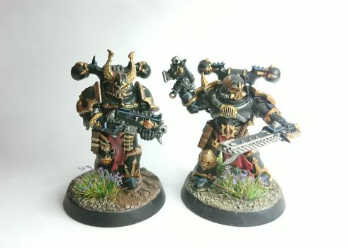 Black Legion Chaos Space Marines by Iamgeorgeous