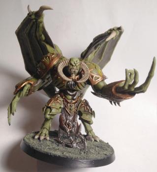 Death Guard Daemon Prince by Grub