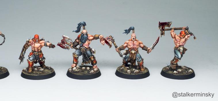 Warhammer Underworlds Garrek’s Reavers by stalkerminsky
