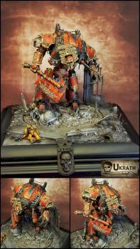 Khorne Chaos Knight by Ukrath