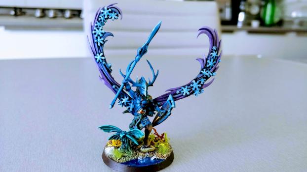 Sylvaneth Arch-revenant (Winterleaf themed) by linux