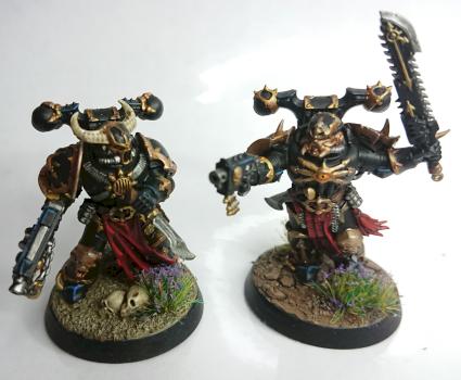 Black Legion Chaos Space Marines by Iamgeorgeous