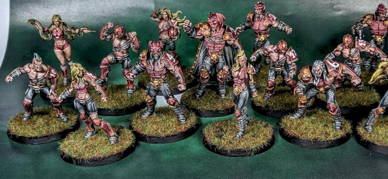 Vampire team from Willy miniatures by raivan