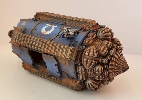 ulttramarines pre-heresy Terrax Pattern Termite Assault Drill by Il80