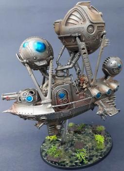 Kharadron Overlords Frigate by D3athP03t