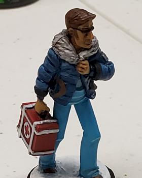 Blue Medic from Who Goes There by SuicidePrinny