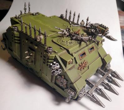 Death Guard Rhino by Grub