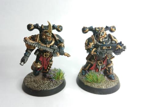 Black Legion Chaos Space Marines by Iamgeorgeous
