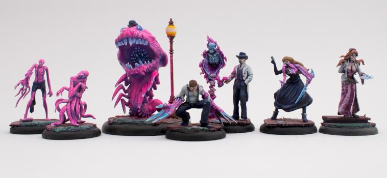 Malifaux Jacob Lynch Dark Debts Crew by Marshmalador