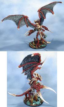 Winged Tyranid Hive Tyrant by Menelker