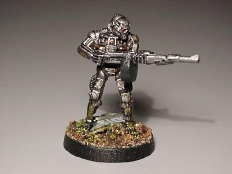 Future Warriors Skeletal Robot #2 by Annerios