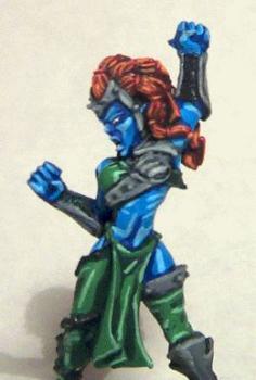 Blood Bowl Witch Elf by CourageandHonor
