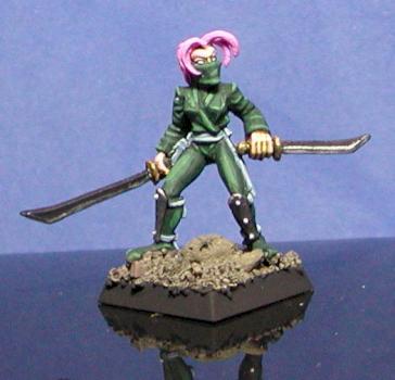 Female miniature by Karnophage