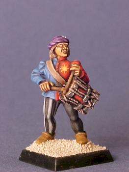 Yorkist drummer by Rene le Bon