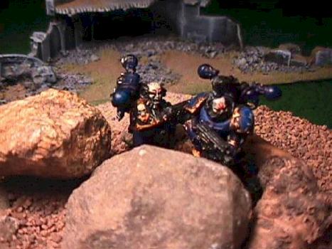 Chaos Space Marines by s2pid